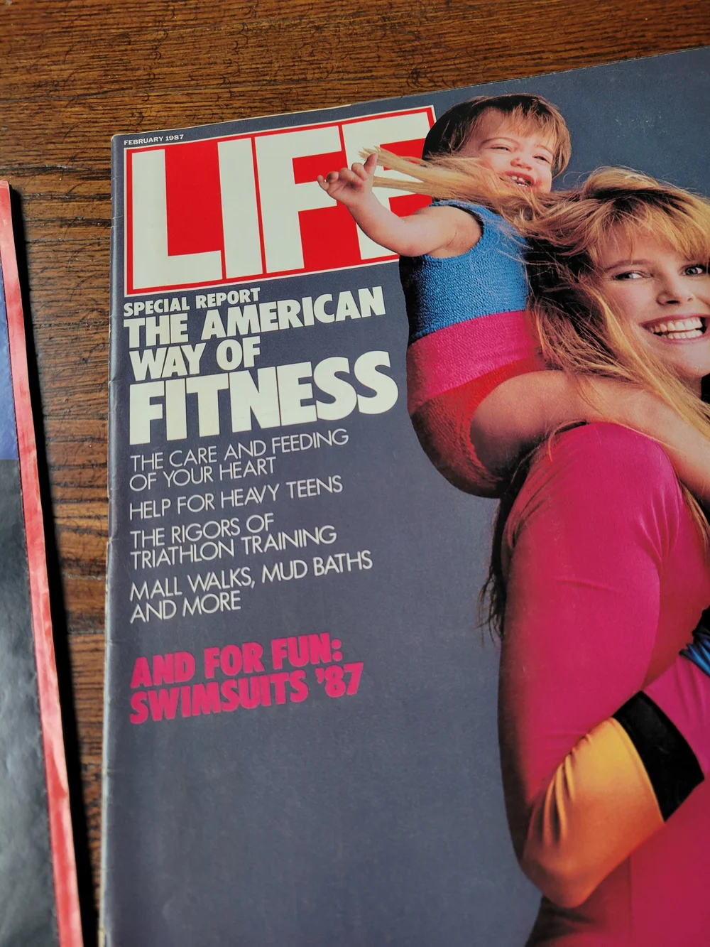 Life Magazine May & Feb 1987 Vintage Magazine Bundle Warren & Dustin, Fitness